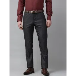 Blackberrys Men Slim Fit Formal Trousers-picture-24