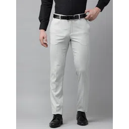 Blackberrys Men Slim Fit Formal Trousers-picture-27