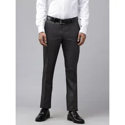 Blackberrys Men Slim Fit Formal Trousers-picture-23