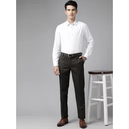 Blackberrys Men Slim Fit Formal Trousers image 4