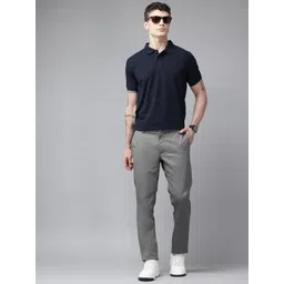 Blackberrys Men Slim Fit Low-Rise Chinos Trousers-picture-27