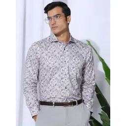 Blackberrys Men Slim Fit Opaque Printed Casual Shirt-image-9