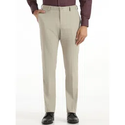 Blackberrys Men Textured Mid-Rise Trousers-picture-27