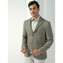 Blackberrys Men Textured Single-Breasted Blazer-picture-40