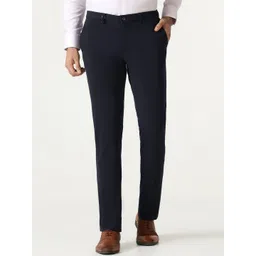 Blackberrys Men Urban Slim Slim Fit Low-Rise Formal Trousers-picture-38