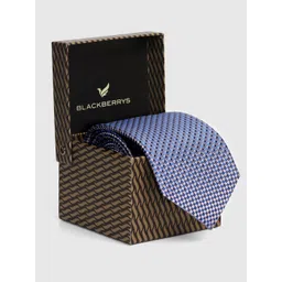 Blackberrys Men Woven Design Broad Tie image 1