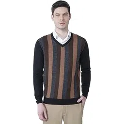 blackberrys Men's Casual Slim Fit V-Neck Sweater-EN ERECTA-picture-11