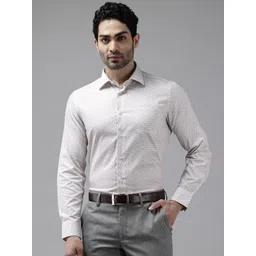 Blackberrys Pure Cotton Slim Fit Printed Formal Shirt-picture-24