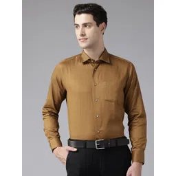 Blackberrys Pure Cotton Slim Fit Textured Formal Shirt-picture-25