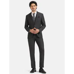 Blackberrys Self-Design Single-Breasted Slim-Fit Three-Piece Suit-picture-30