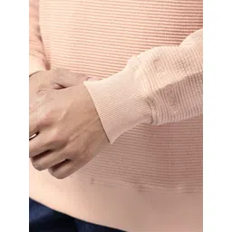 Blackberrys Self Design Striped Sweatshirt image 5