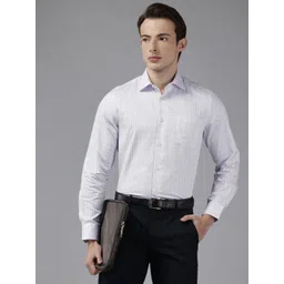 Blackberrys Slim Fit Micro Checked Pure Cotton Casual Shirt-picture-17