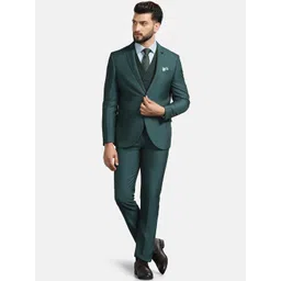 Blackberrys Slim Fit Single Breasted Three-Piece Formal Suit-picture-22