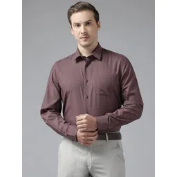 Blackberrys Striped Slim Fit Pure Cotton Formal Shirt-picture-22