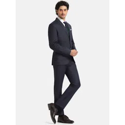 Blackberrys Striped Slim-Fit Single Breasted Three-Piece Suits image 5