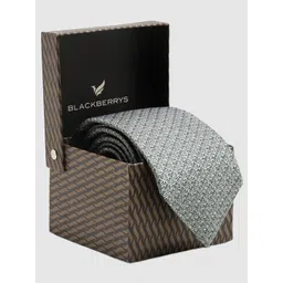 Blackberrys Woven Design Pure Silk Broad Tie-picture-42