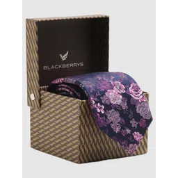 Blackberrys Woven Design Silk Broad Tie-picture-20