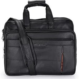 blackbird ™ Messenger bags for men Faux Leather Expandable Shoulder cum Hand bags with Laptop Sleeve image 1