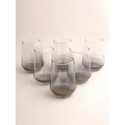 BlackCarrot BlackLead Free Glass Glasses - Set of 6-picture-15