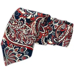 blacksmith Maroon and Black Neck Tie for Men, Wedding Tie for Men, Formal Ties for Mens, Paisley and Floral Formal Tai for Men - 3 inch Smart Width Necktie-picture-55