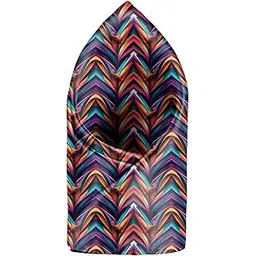 blacksmith Multicolor Pulse Printed Pocket Square for Men-picture-31