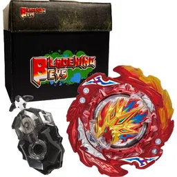 bladeking beys B203R Super Hyperion MR Tapered Xplo-2 + DB Launcher LR + Toy Storage Box-picture-20