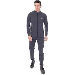 blagon Men's Athletic Gym Running Sports Tracksuit | Regular Fit Sportswear | Nylon Zip Closure | Stand Collar Design | 2 Side Zipper Pockets | Stylish Track Suit for Men-picture-12