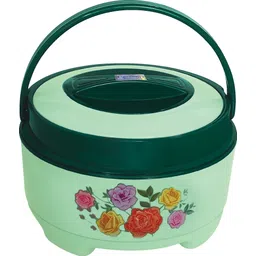 blal Delta 2500 Plastic Inner Stainless Steel Casserole, Hot Pot 1.5 Litres,Green Thermoware Casserole-picture-11