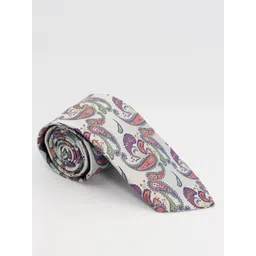 BLAQHORSE Men Paisley Printed 3-Fold Tipped Tie & Pocket Square Accessory Gift Set-picture-13