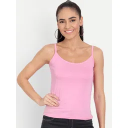 BLAZON Women Solid Pure Super Combed Cotton Non-Padded Camisoles-picture-10