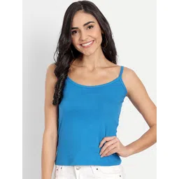 BLAZON Women Solid Pure Super Combed Cotton Non-Padded Camisoles image 1