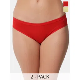 BLEEDING HEART Pack Of 2 4 Way Stretch Bikini Briefs-picture-30