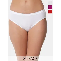 BLEEDING HEART Pack Of 3 4 Way Stretch Bikini Briefs-picture-15