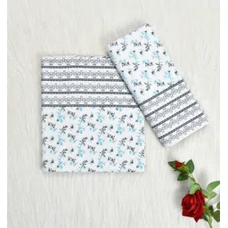 blenzza deco 200 TC Cotton Single Printed Flat Bedsheet image 1