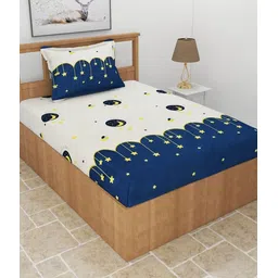 blenzza deco 180 TC Cotton Single Printed Flat Bedsheet-picture-19