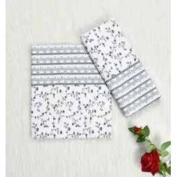 blenzza deco 200 TC Cotton Single Printed Flat Bedsheet-picture-17