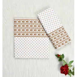 blenzza deco 200 TC Cotton Single Printed Flat Bedsheet-picture-13