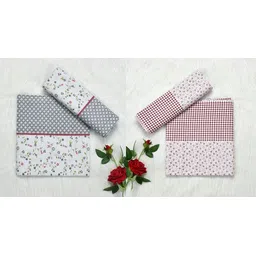 blenzza deco 200 TC Cotton Single Printed Flat Bedsheet-picture-18