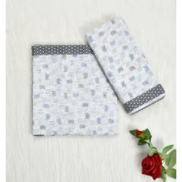 blenzza deco 240 TC Cotton Single Printed Flat Bedsheet-picture-23