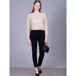 BLESSINTIMATES Women Cardigan with Embellished Detail-picture-11