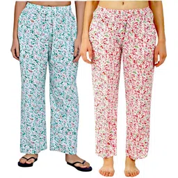 bliez Pack of 2 Daily wear, Pure Cotton Long Lasting Elegant pajama Women Pyjama-picture-12