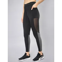 Blinkin High Waist Slim-Fit Dry-Fit Training Tights With Side Pockets-picture-34