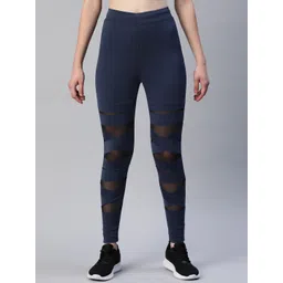 blinkin Self Design Women Blue Tights-picture-23