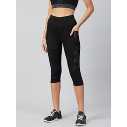 blinkin Solid Women Black Tights-picture-30