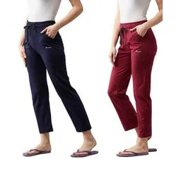 blinkin Women Pack of 2 Fitted Trackpants with Insert Pockets-picture-45