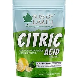 Bliss of Earth Citric Acid 100% Pure Food Grade Lemon Crystals Anhydrous Citric Acid Powder 907gm-image-23