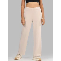 Blissclub Women Relaxed Bare Butter Straight Pants-picture-14
