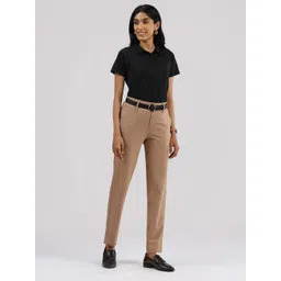 Blissclub Women Work-To-Wine Twill Straight Pants-picture-15