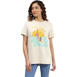 blissclub Women's Solid Regular Fit T-Shirt-picture-29