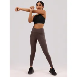 Blissclub Womens Ultimate Leggings Barkha Brown-picture-20